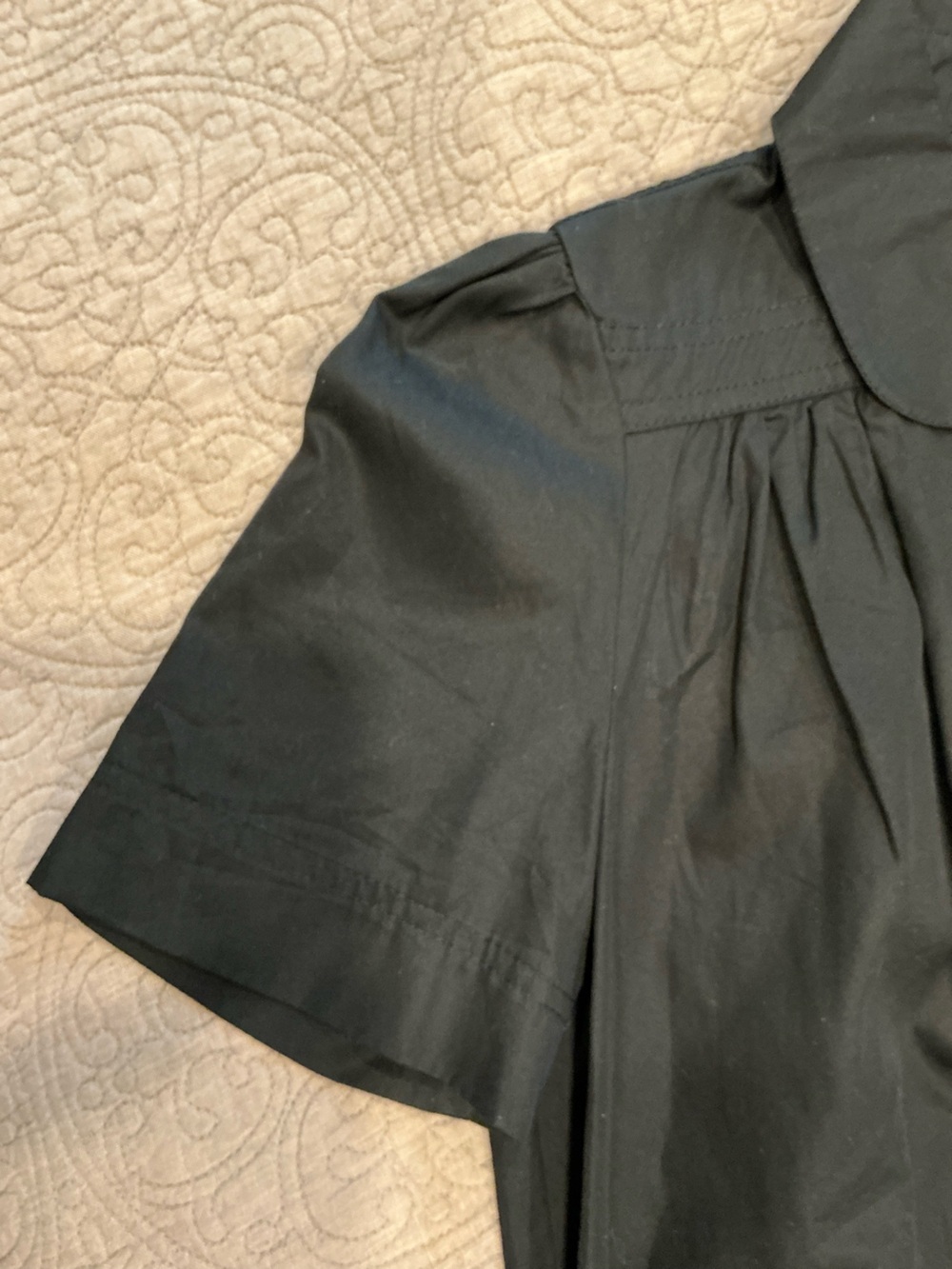 See By Chloe Black Short-Sleeve Shift Dress - Picture 4 of 14